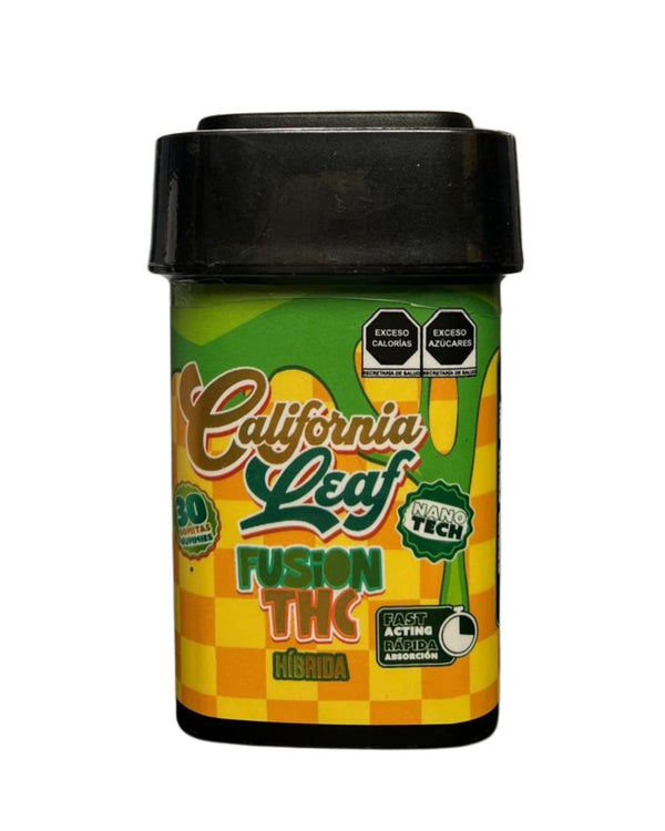 California Leaf® | Gomitas Fusion Delta 9 NANO TECH THC 25 mg/pza | 15 ó 30 piezas