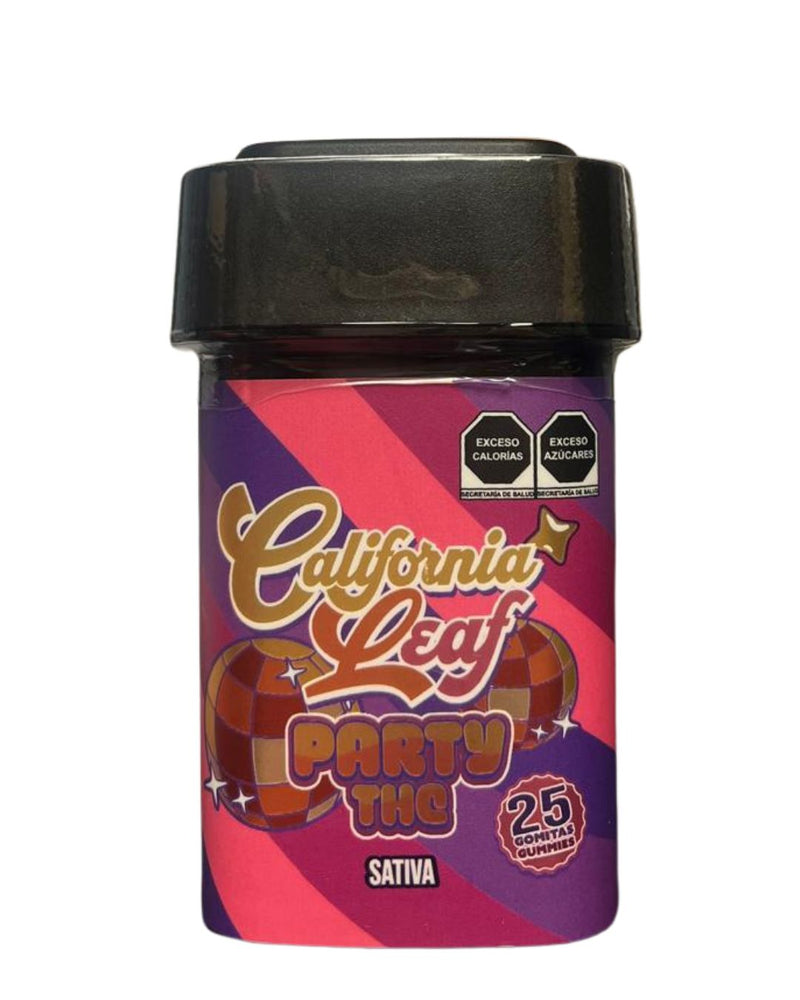 California Leaf® | Gomitas Party THC-O 50 ó 30 mg/pza | 30 o 15 piezas