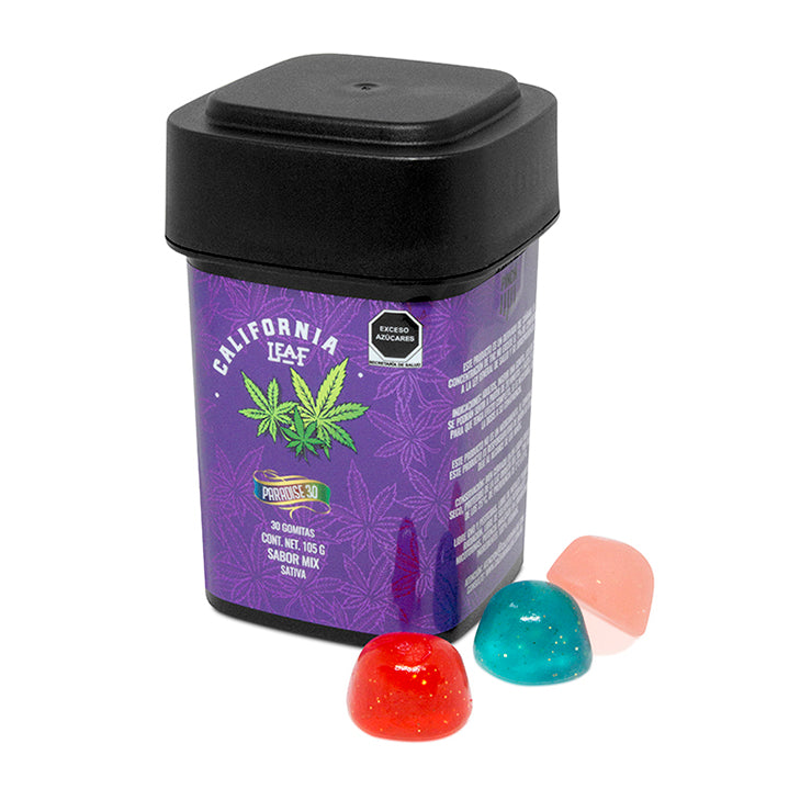 California Leaf® | Paradise Delta 9 THC Gummies 15, 30 or 50 mg/pc | 15, 25 or 30 pieces