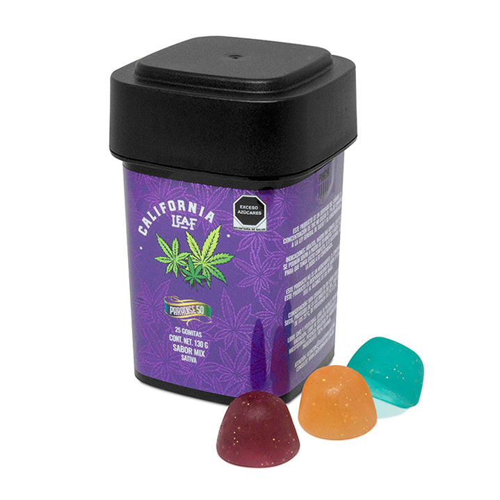 California Leaf® | Paradise Delta 9 THC Gummies 15, 30 or 50 mg/pc | 15, 25 or 30 pieces