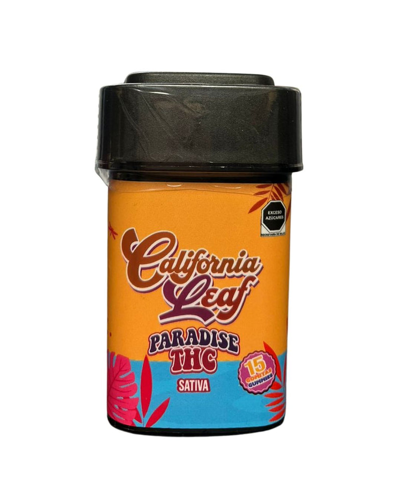 California Leaf® | Gomitas Paradise Delta 9 THC 30 ó 50 mg/pza | 15, 25 ó 30 piezas