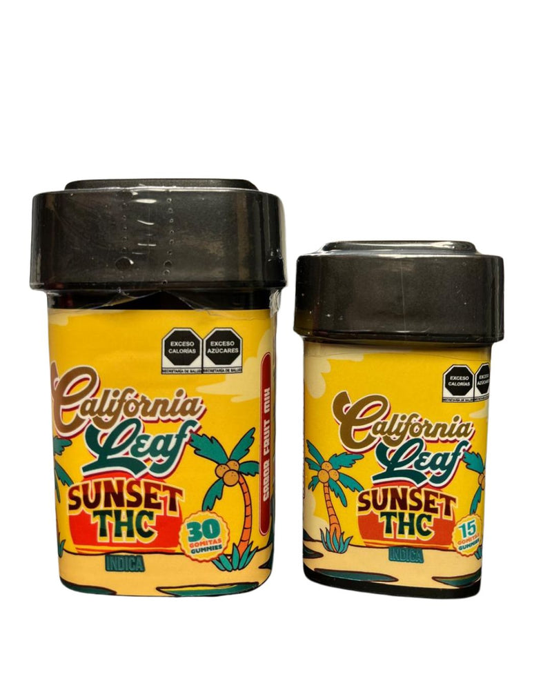 California Leaf® | Gomitas Sunset HHC 50 ó 30 mg/pza | 30,25 ó 15 piezas