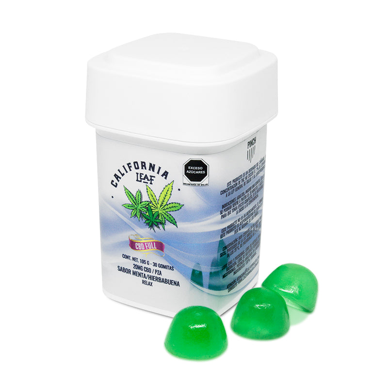 California Leaf® | Full CBD Gummies E. Complete 20 mg/pc | 15 or 30 pieces