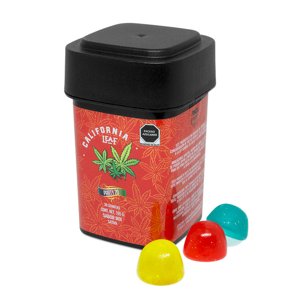 California Leaf® | Gomitas Party THC-O 20 ó 40 mg/pza | 30 o 15 piezas