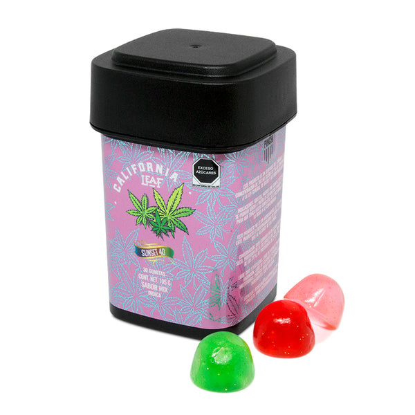 California Leaf® | Gomitas Sunset HHC 20 ó 40 mg/pza | 30 ó 15 piezas