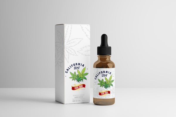 California Leaf® | Aceite Pure CBD E. Aislado 3000 mg | 30 ml